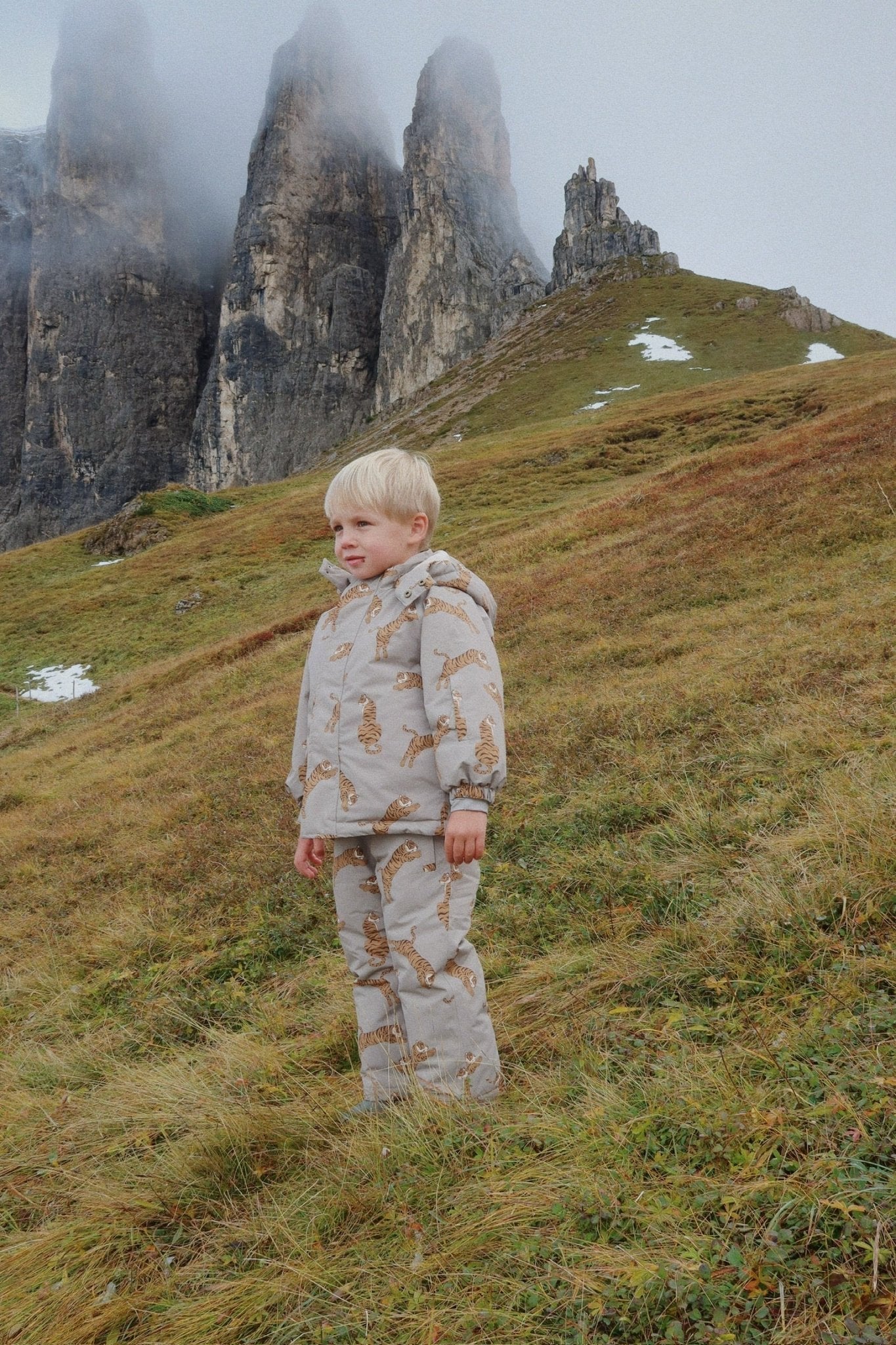 Konges Sløjd® Mismou Kabát - tiger oak - Konges Sløjd - Felsőruházat