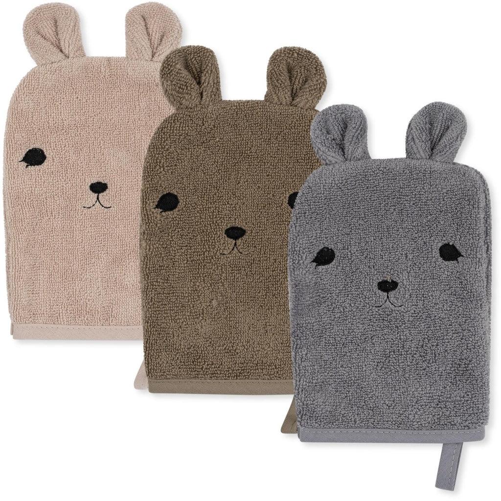 Konges Sløjd® Mosdókesztyű 3 db szett - hörcsög - Konges Sløjd - Textil