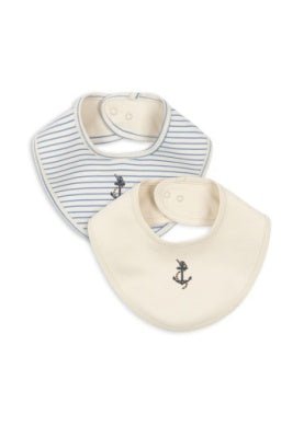 Konges Sløjd® Nyálkendő 2 db - Stripe provence mix - Konges Sløjd - Előke - OduStore