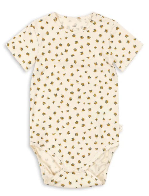 Konges Sløjd Petonia Limone rövidujjú body - Konges Sløjd - Body