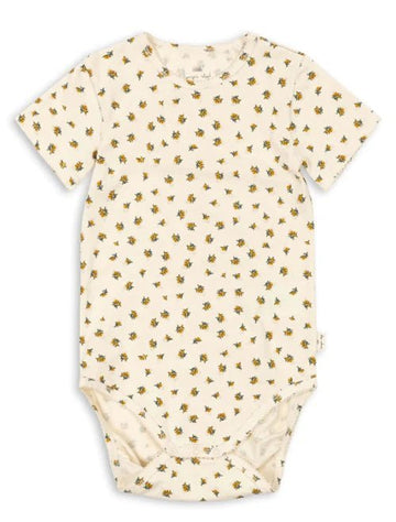 Konges Sløjd® Petonia Limone rövidujjú body - Konges Sløjd - Body - OduStore