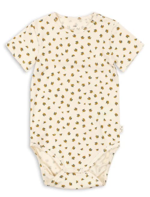 Konges Sløjd® Petonia Limone rövidujjú body - Konges Sløjd - Body - OduStore