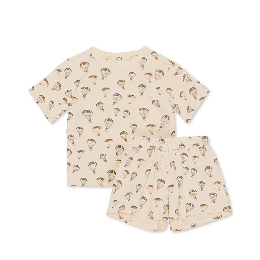 Konges Sløjd® Póló/rövidnadrág szett - Léviter - 7 - 8y - Konges Sløjd - Nadrágok és Rövidnadrágok