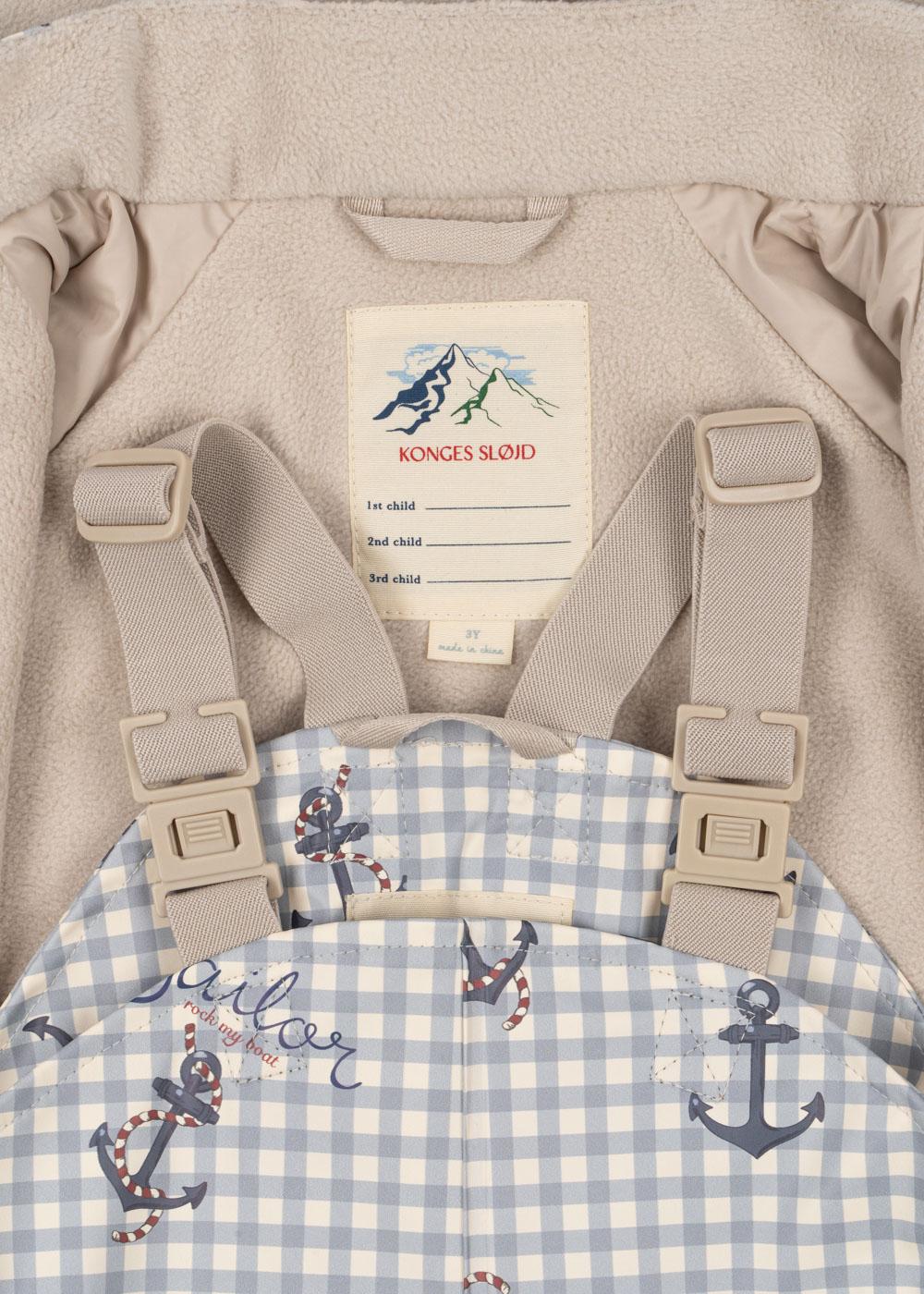 Konges Sløjd® Rainy Palme esőszett - Sailor Check - Konges Sløjd - Felsőruházat - OduStore