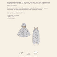 Konges Sløjd® Rainy Palme esőszett - Sailor Check - Konges Sløjd - Felsőruházat - OduStore