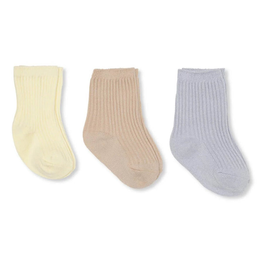 Konges Sløjd® Rib zokni - Pearl blue - Konges Sløjd - Alsóruházat - OduStore