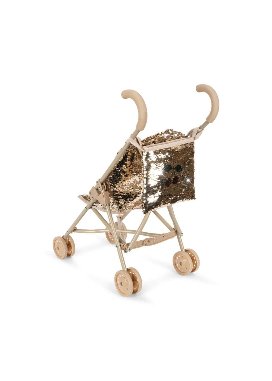 Konges Sløjd® Sparkly játék babakocsi - Cherry - Konges Sløjd - Gyerekjátékok