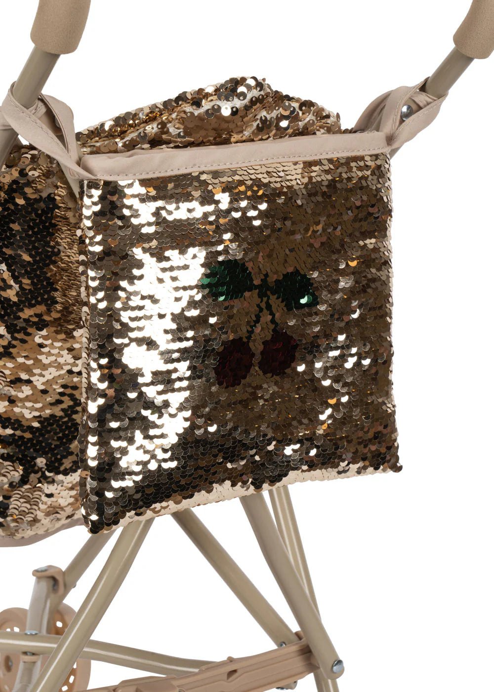 Konges Sløjd® Sparkly játék babakocsi - Cherry - Konges Sløjd - Gyerekjátékok