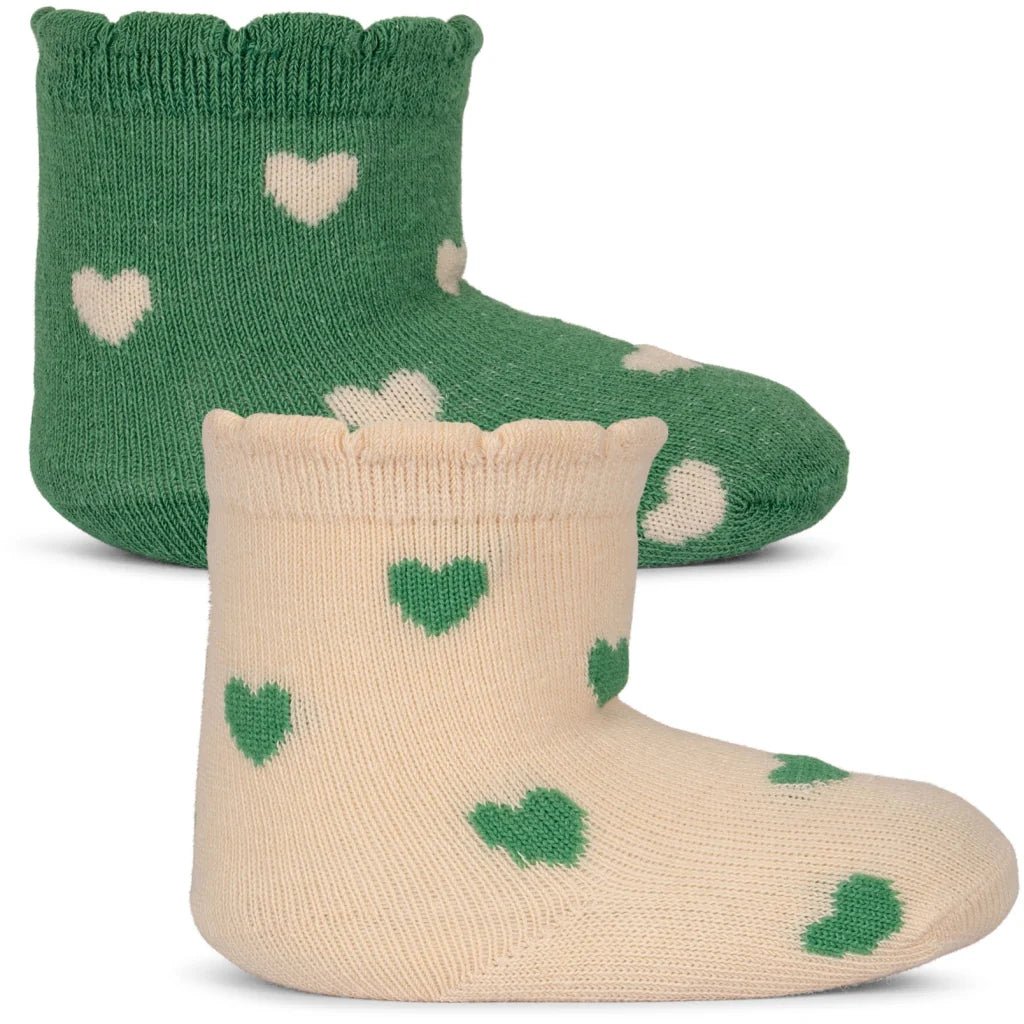 Konges Sløjd® Szívecske mintás zokni szett - Konges Sløjd - Alsóruházat