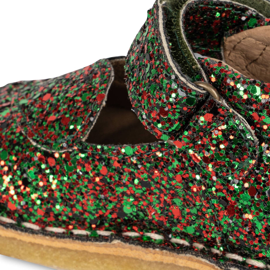 Konges Sløjd® Ünnepi multi glitter félcipő - Konges Sløjd - Lábbeli > Cipő
