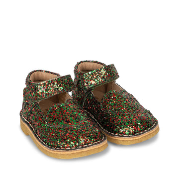 Konges Sløjd® Ünnepi multi glitter félcipő - Konges Sløjd - Lábbeli > Cipő