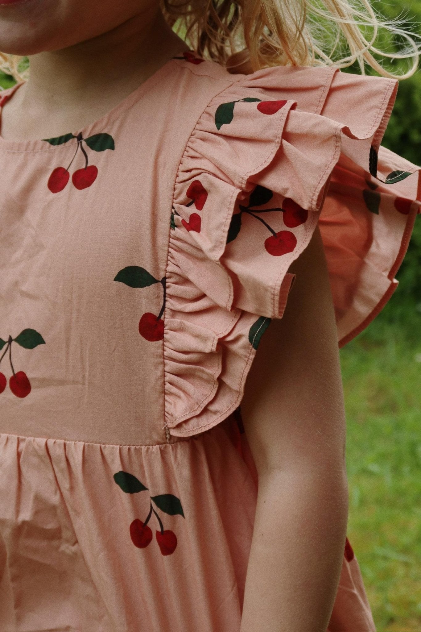 Konges Sløjd® Verbena felső - Ma grande cerise blush - Konges Sløjd - Ruhák és szoknyák - OduStore