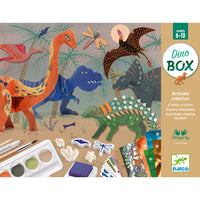 Djeco® Kreatív műhely - 6 technika 1 dobozban - Dinoszauruszok világa - Dino Box