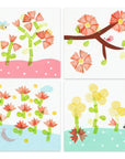 Djeco Creative Stamp Set - With Flowers