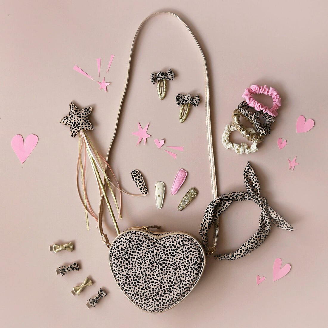Rockahula® Leopard heart táska