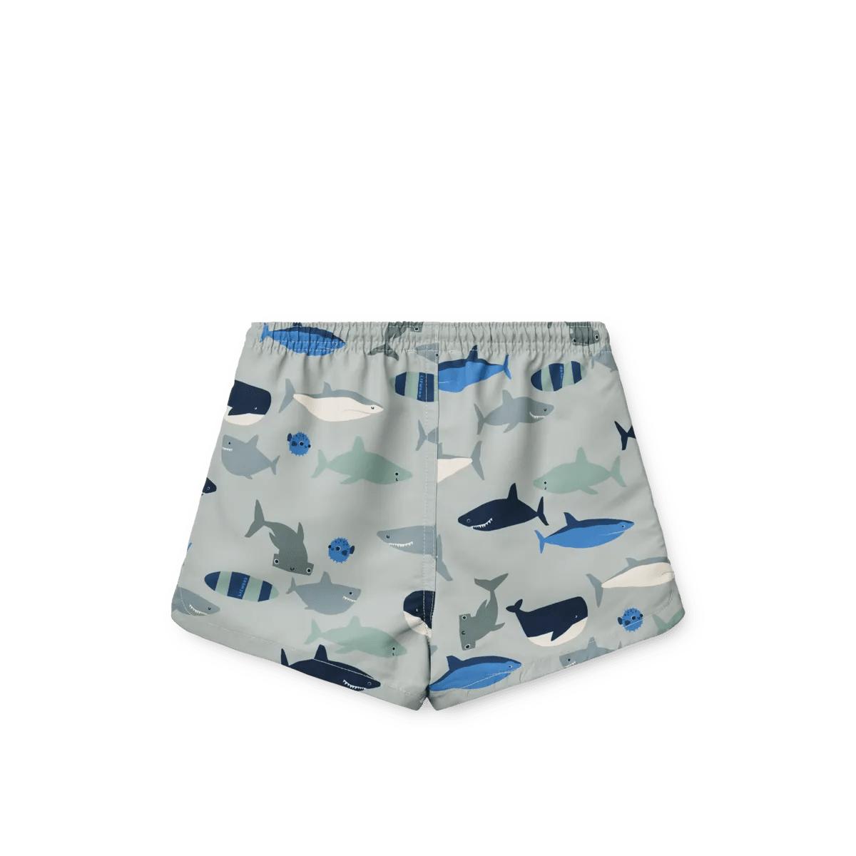 Liewood Aiden mintás fürdőnadrág - Shark / Dove blue - Liewood - Alsóruházat