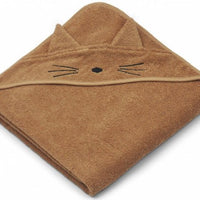 Liewood® Albert Hooded Törölköző - Cat/almond - OduStore - Textil - Liewood