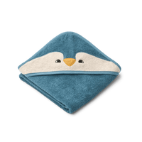 Liewood® Albert Kapucnis Törölköző - Penguin - Liewood - Törölköző - OduStore