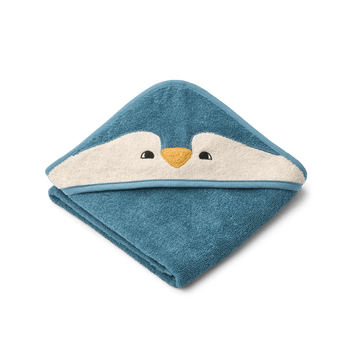 Liewood® Albert Kapucnis Törölköző - Penguin - Liewood - Törölköző - OduStore