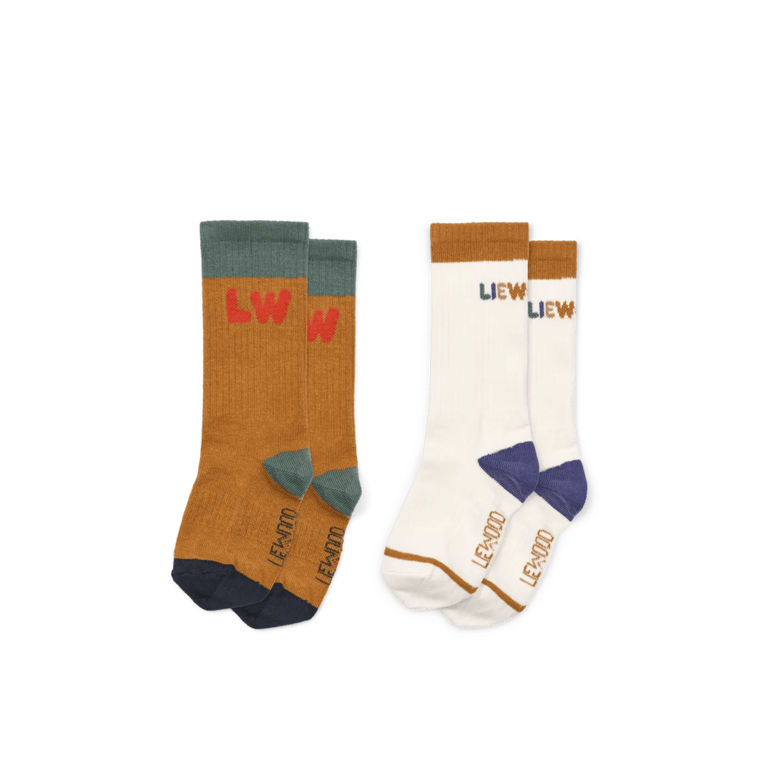 Liewood® Anette zokni - Creme de la creme / Golden caramel mix - Liewood - Alsóruházat - OduStore