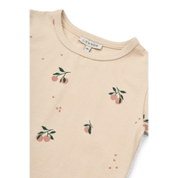 Liewood® Apia Placement rövid ujjú póló - Peach / Sea shell - Liewood - Pólók, ingek - OduStore
