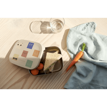 Liewood® Arthur Printed Lunchbox - Smiley / Sandy - Liewood - Uzsonnás doboz - OduStore