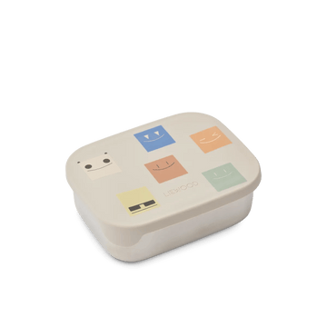 Liewood® Arthur Printed Lunchbox - Smiley / Sandy - Liewood - Uzsonnás doboz - OduStore