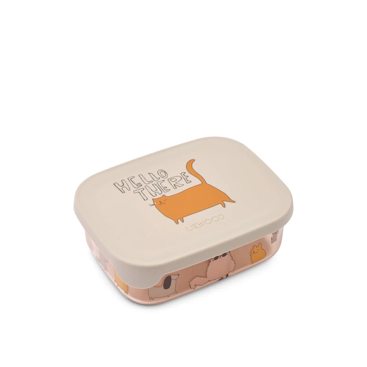 Liewood® Arthur Tritan uzsonnás doboz - Cats & dogs / Sandy - Liewood - Étkészlet - OduStore