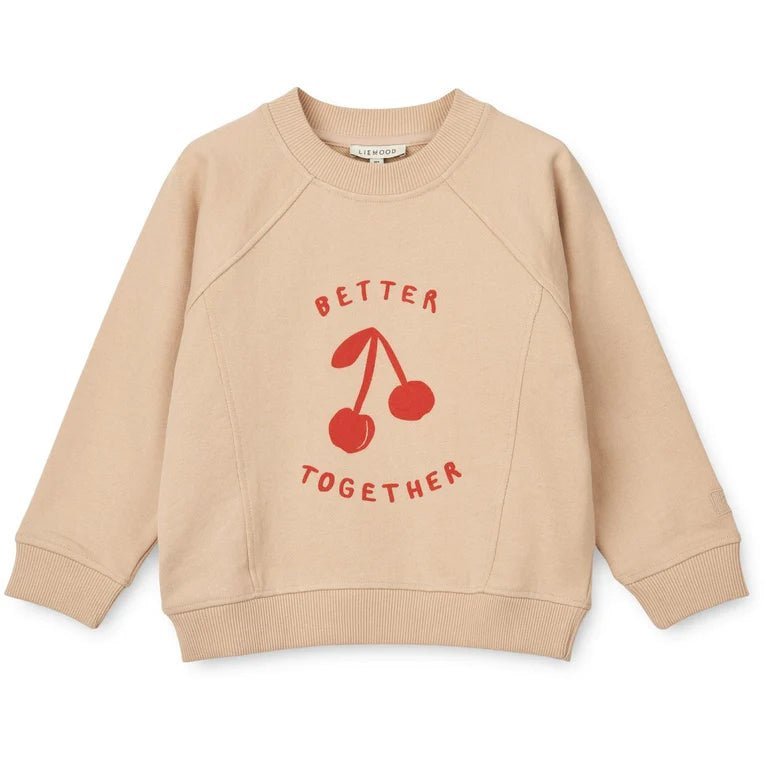 Liewood® Aude mintás pulóver - Cherries/Apple blossom - Liewood - Felsők és pulóverek - OduStore