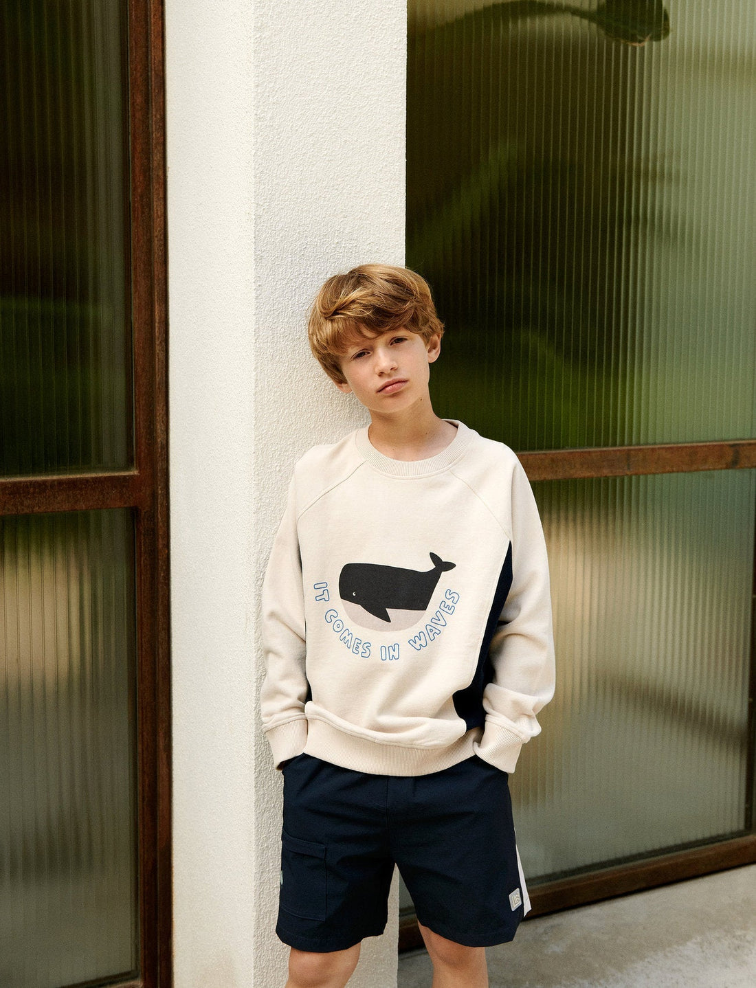 Liewood® Aude pulóver It comes in - Waves / Sandy - Liewood - Felsők és pulóverek - OduStore