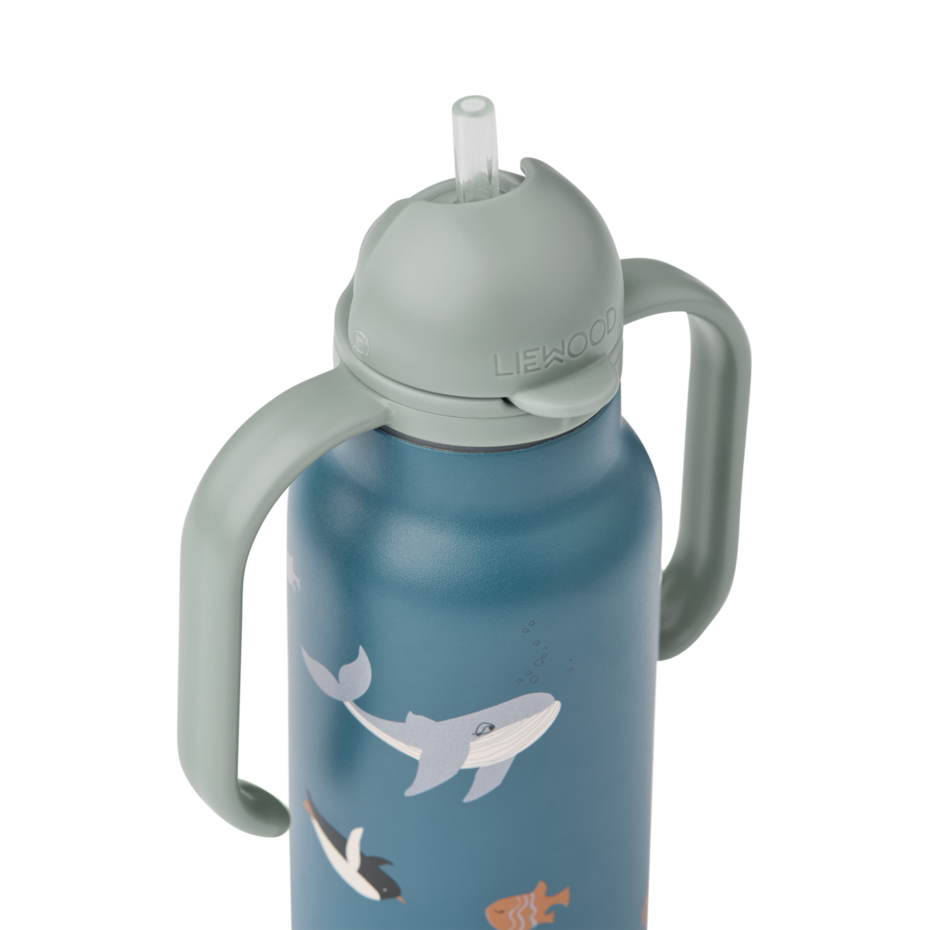 Liewood® Kimmie Kulacs 250 ml - Arctic sea / Ocean view