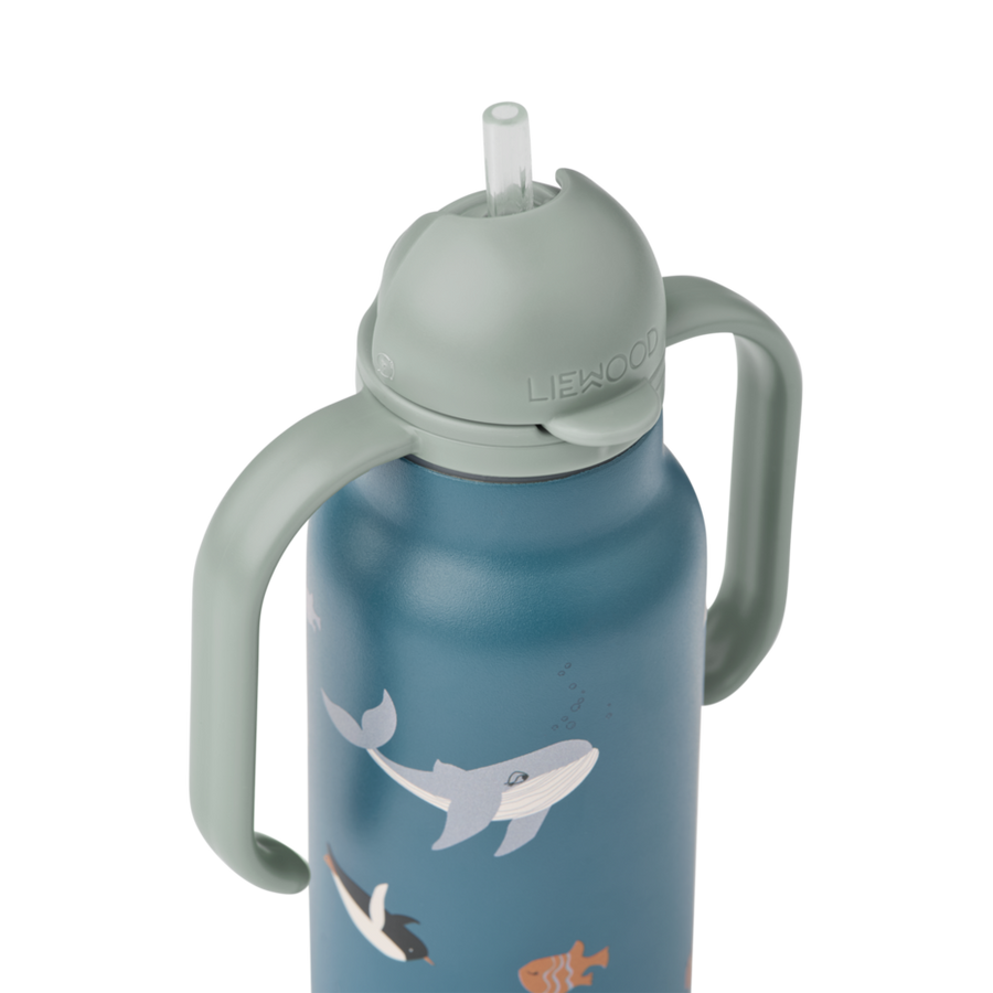 Liewood® Kimmie Kulacs 250 ml - Arctic sea / Ocean view