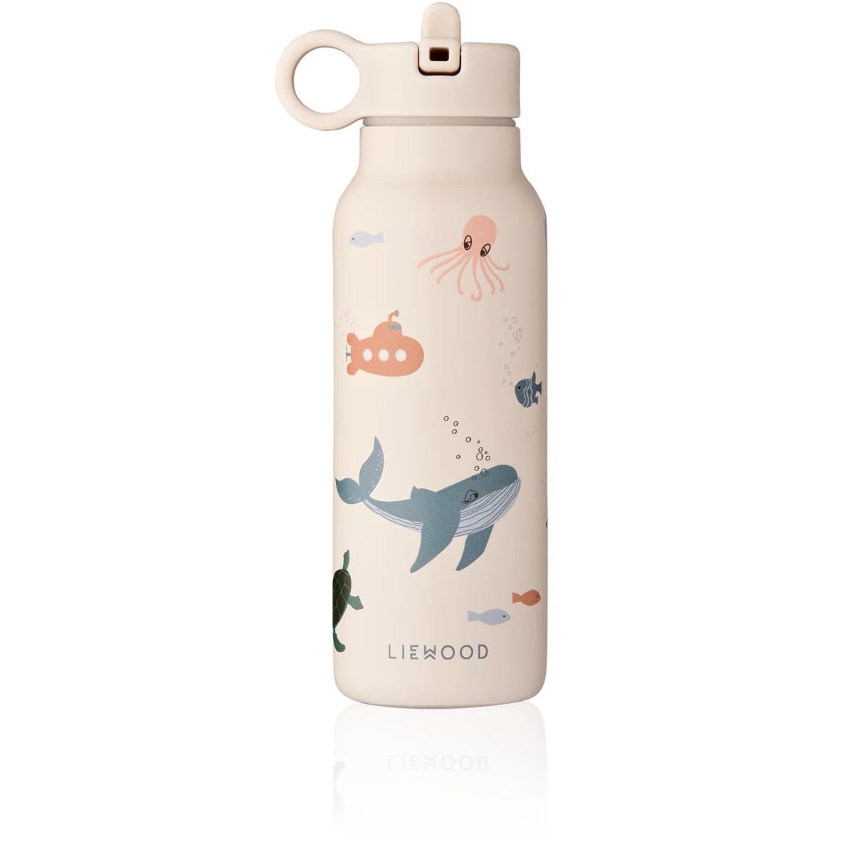 Liewood® Falk Kulacs 350 ml - Sea Creature / Sandy - Liewood - Kulacs - OduStore