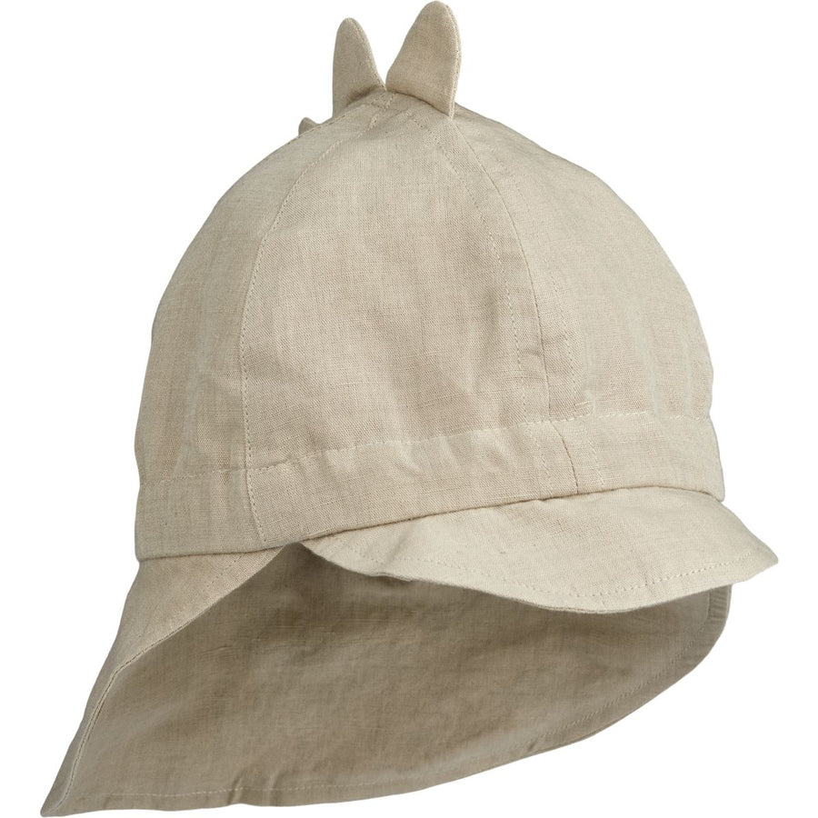 Liewood® Gorm Linen Napellenző kalap - Dinó - Liewood - Nyári kellékek