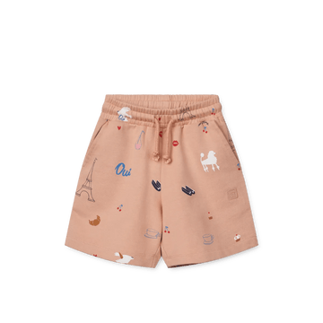 Liewood® Gram Printed melegítő nadrág - Paris / Pale tuscany - Liewood - Nadrágok és Rövidnadrágok - OduStore