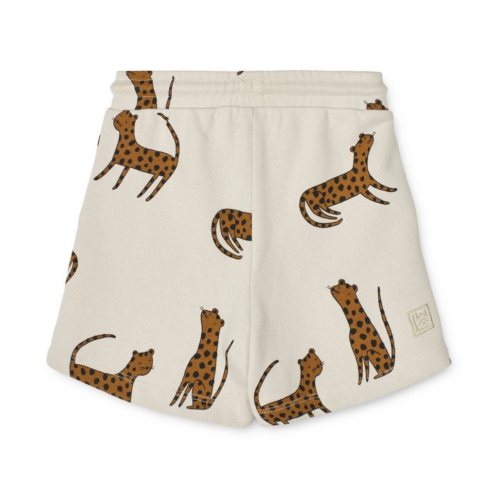 Liewood® Gram Printed szabadidő nadrág - Leopard / Sandy - 10 y - Liewood - Nadrágok és Rövidnadrágok