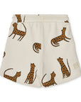 Liewood® Gram Printed szabadidő nadrág - Leopard / Sandy - 10 y - Liewood - Nadrágok és Rövidnadrágok