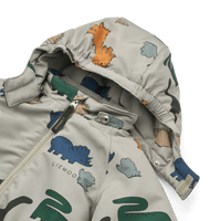 Liewood® Isa overál - Dinosaurs / Mist - Liewood - Felsőruházat - OduStore
