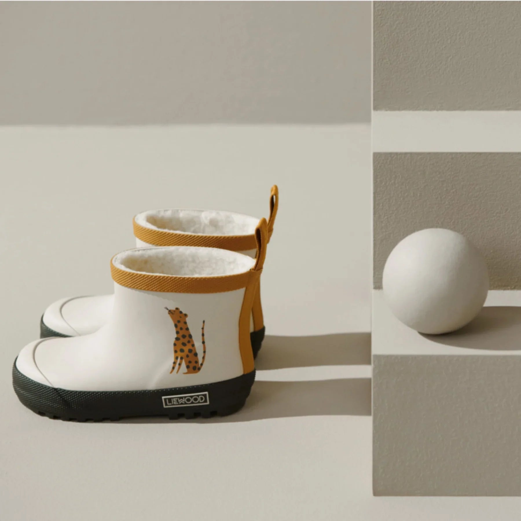 Liewood® Jesse™Leopard Sandy gumicsizma - Liewood - Lábbeli > Gumicsizma