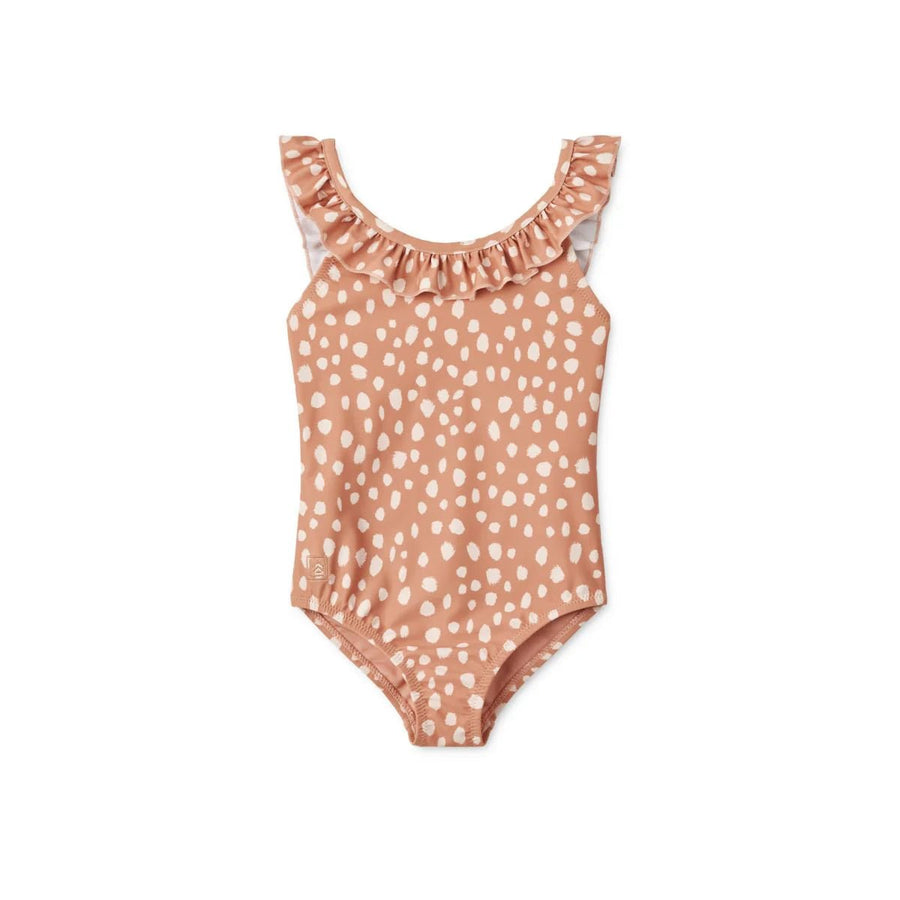 Liewood® Kallie mintás fürdőruha - Leo spots/Tuscany rose - Liewood - Nyári kellékek - OduStore