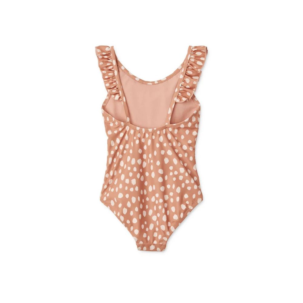 Liewood® Kallie mintás fürdőruha - Leo spots/Tuscany rose - Liewood - Nyári kellékek - OduStore