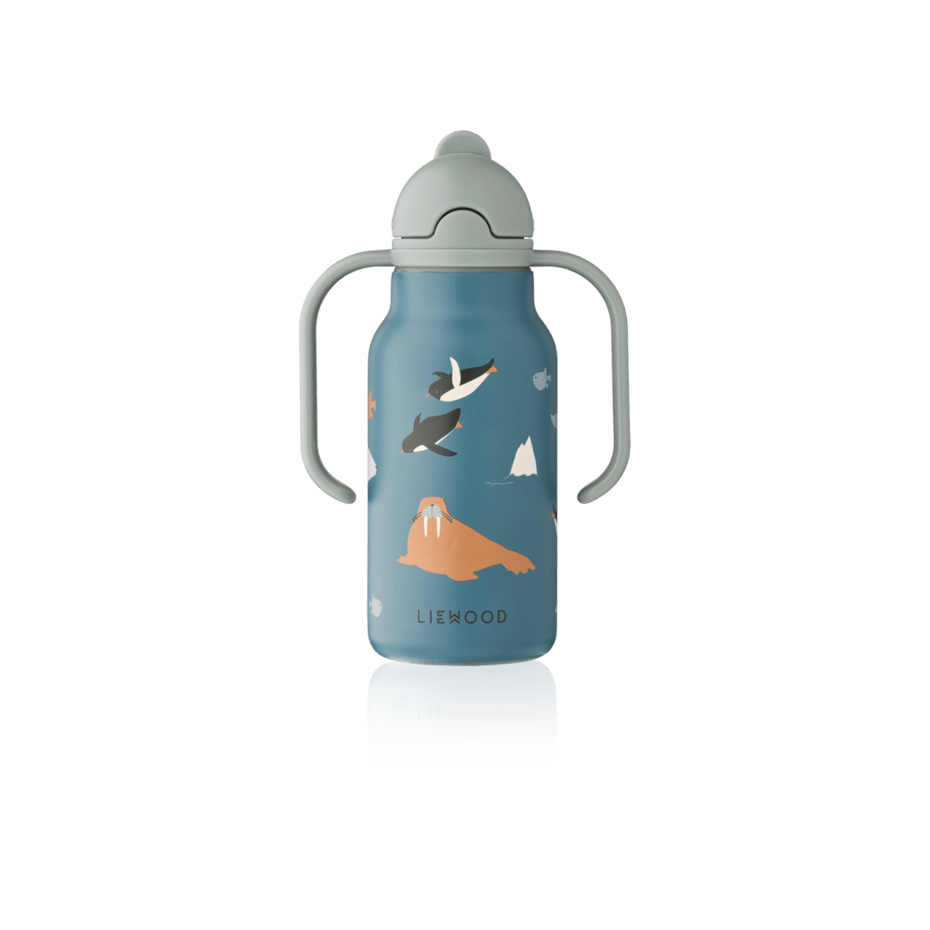 Liewood® Kimmie Kulacs 250 ml - Arctic sea / Ocean view - Liewood - Kulacs - OduStore