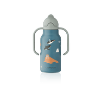 Liewood® Kimmie Kulacs 250 ml - Arctic sea / Ocean view - Liewood - Kulacs - OduStore