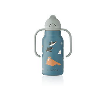 Liewood® Kimmie Kulacs 250 ml - Arctic sea / Ocean view - Liewood - Kulacs - OduStore