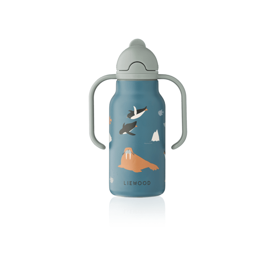 Liewood® Kimmie Kulacs 250 ml - Arctic sea / Ocean view - Liewood - Kulacs - OduStore