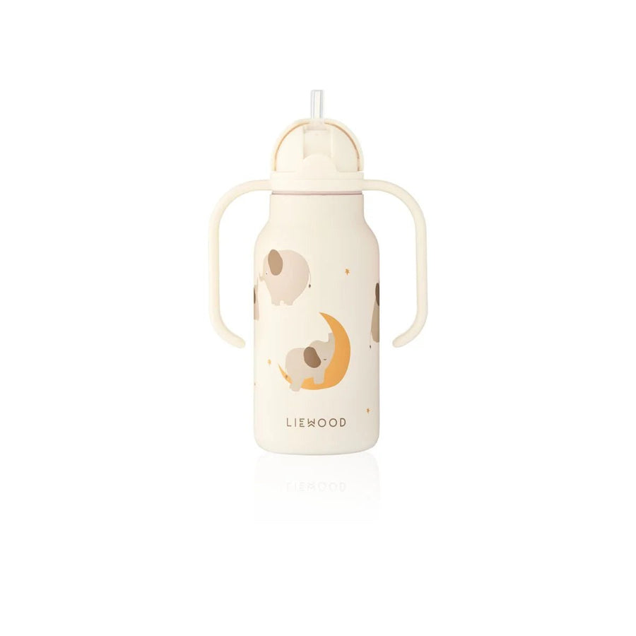 Liewood® Kimmie Kulacs 250 ml - Elephant/ Creme de la creme - Liewood - Kulacs - OduStore