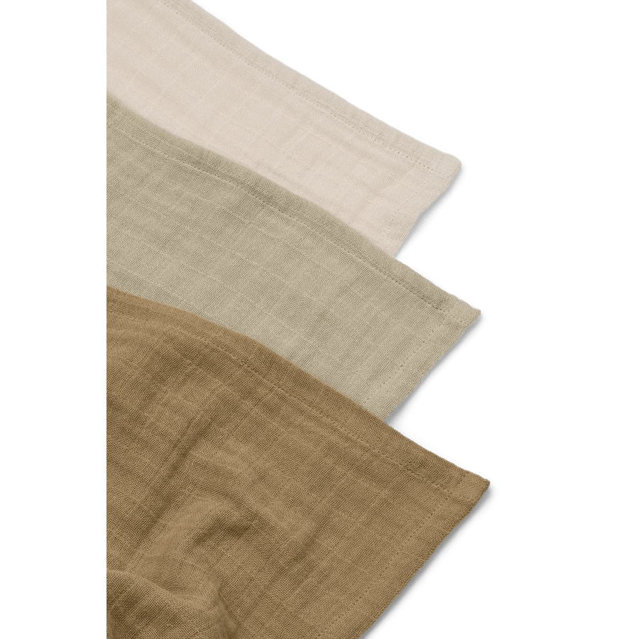 Liewood® Lewis Muszlin kendő 3 pack - Sandy mix - Liewood - Textilpelenka - OduStore