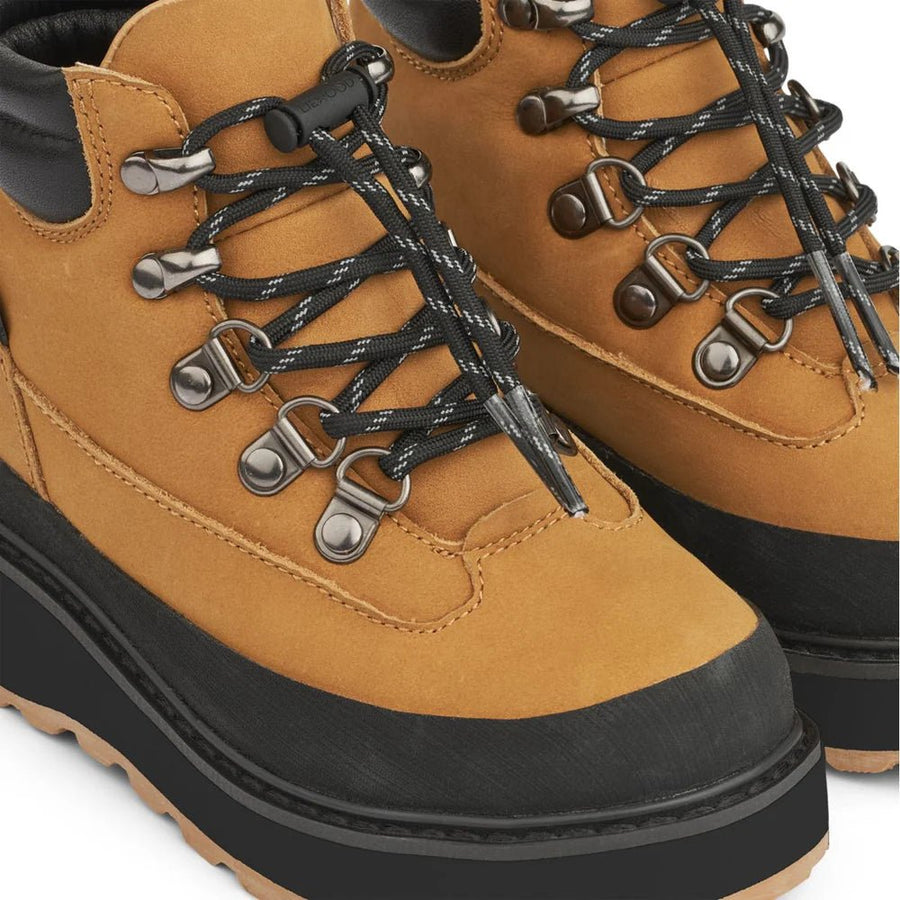 Liewood® Lucien vízálló bakancs - Golden caramel/Black - Liewood - Lábbeli > Csizma - OduStore