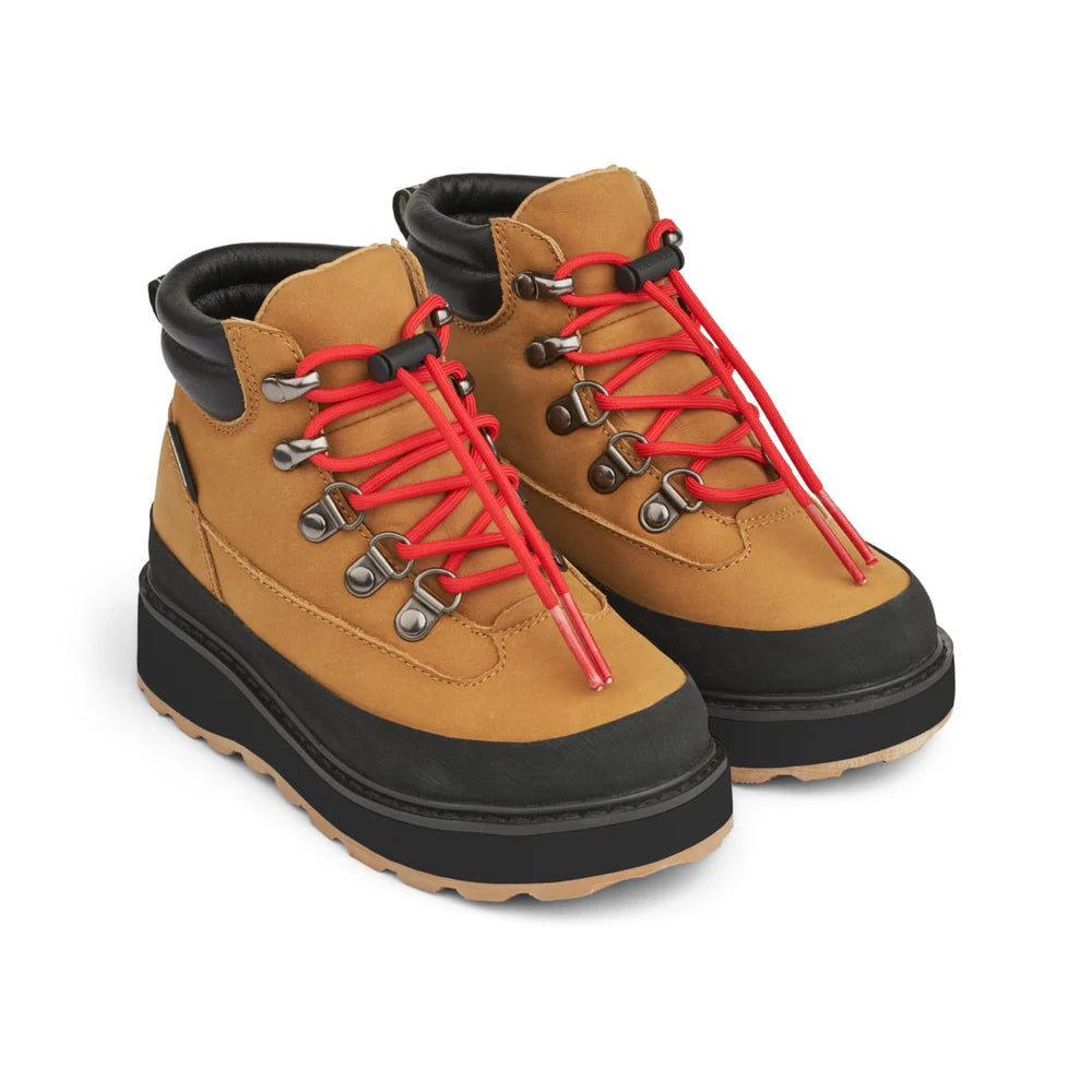 Liewood® Lucien vízálló bakancs - Golden caramel/Black - Liewood - Lábbeli > Csizma - OduStore