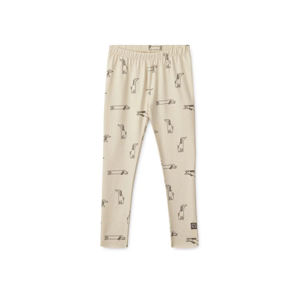 Liewood® Marie leggings - Dog/sandy - Liewood - Nadrágok és Rövidnadrágok - OduStore